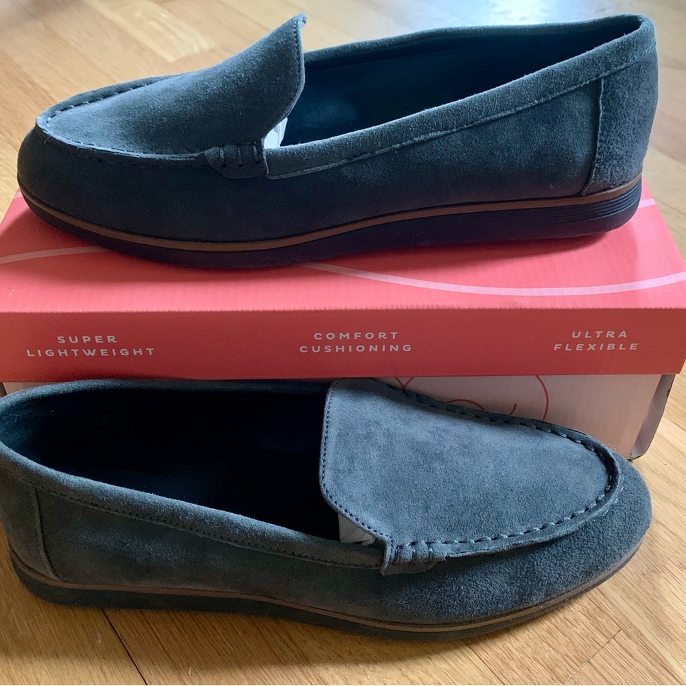 Easy Spirit suede loafers, 10 M, new with box